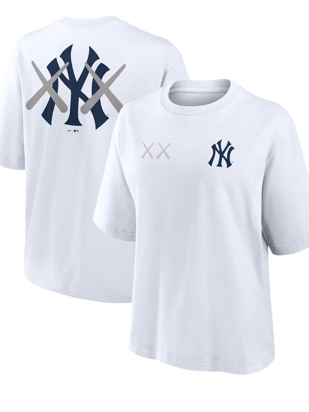 Kids White Logo Tee